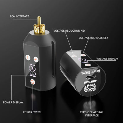 Neebol JT71-67A Wireless Tattoo Machine Kit