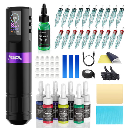 F7 Wireless Tattoo Pen Kit