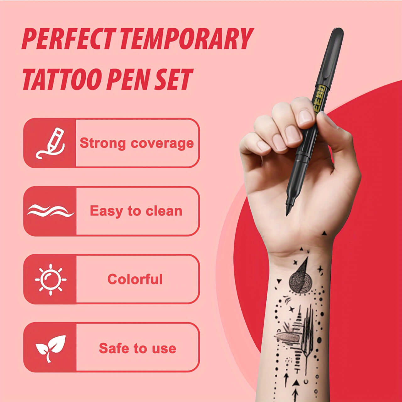 Neebol Temporary Tattoo Pen Markers