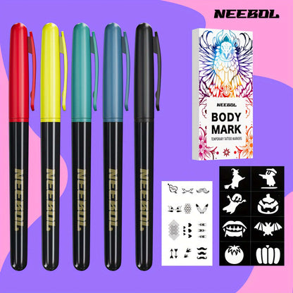 Neebol Temporary Tattoo Pen Markers