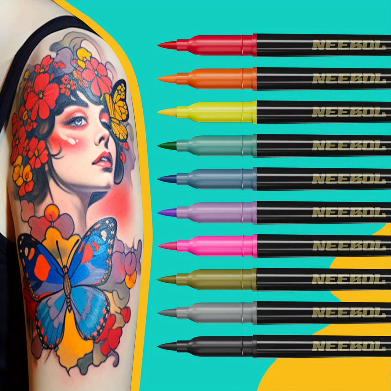 Neebol Temporary Tattoo Pen Markers