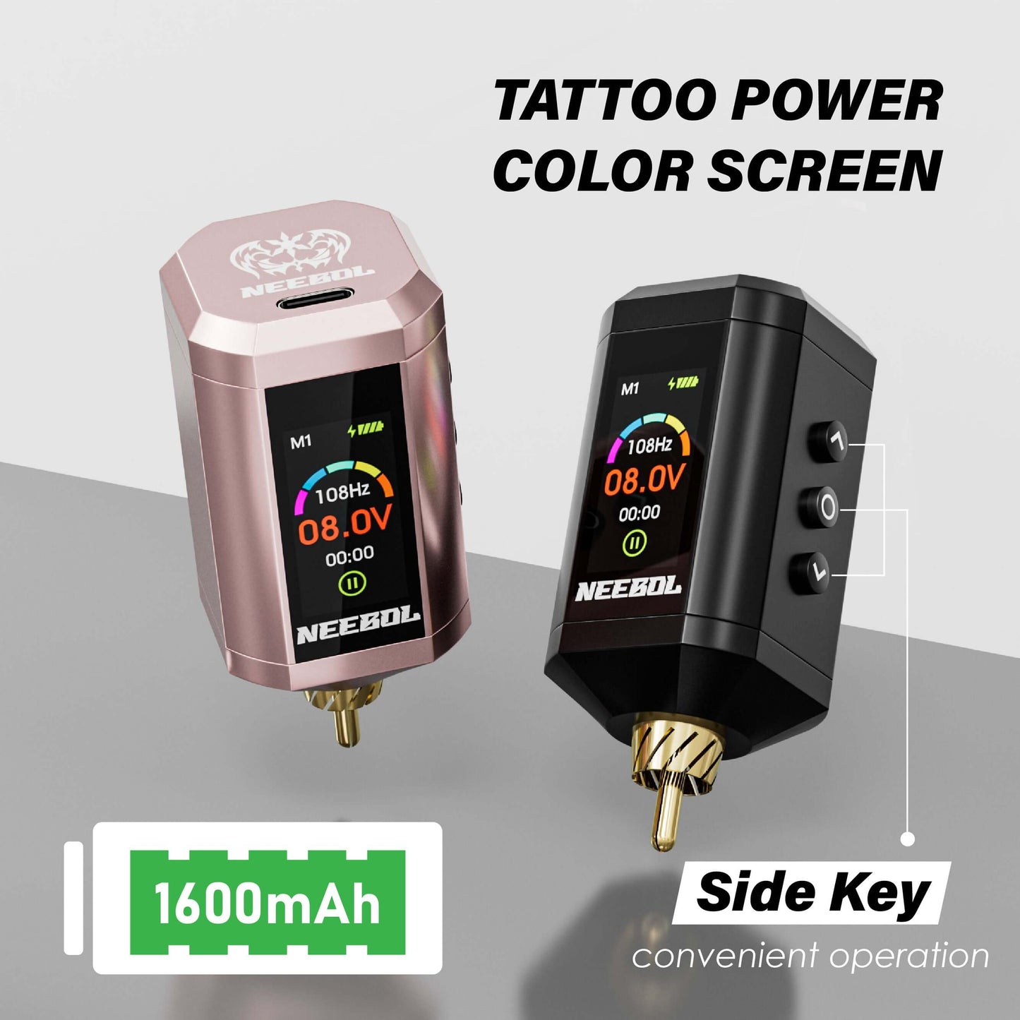 QM66 Wireless Tattoo Battery