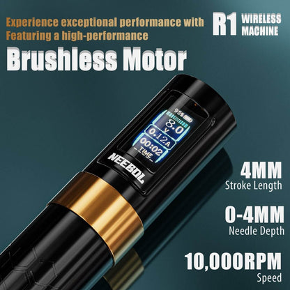 Neebol RI PRO Brushless Tattoo Pen Machine - 4MM Stroke