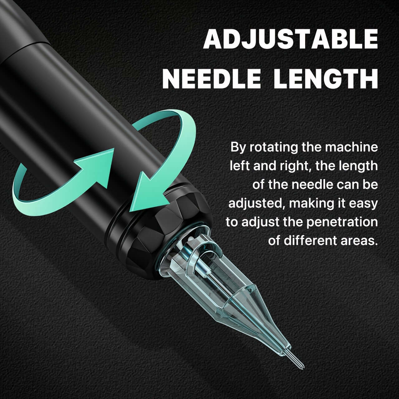 Neebol S2 PRO Hollow Cup Tattoo Pen Machine - PMU